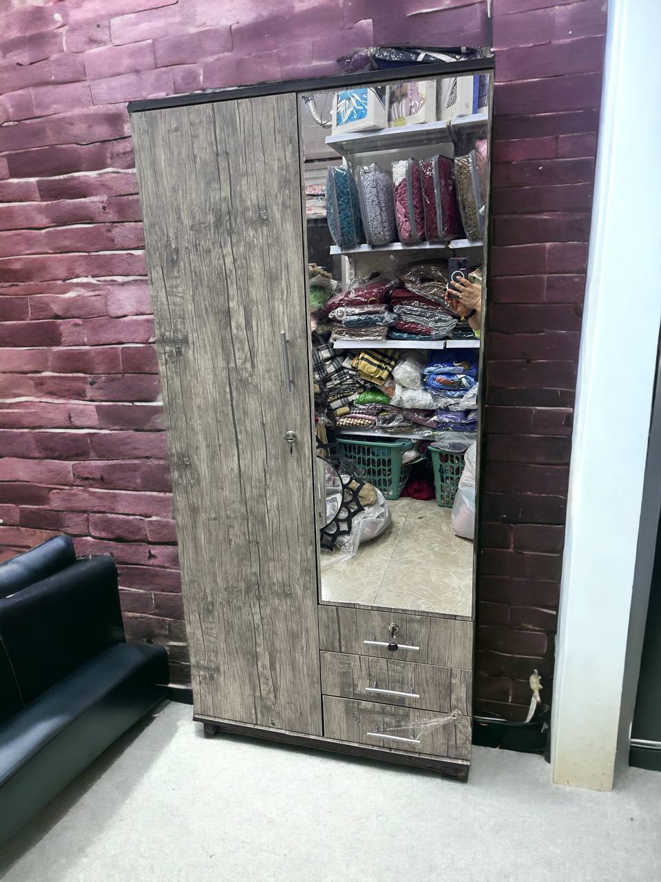 دولاب 2 درفه بالمرايا