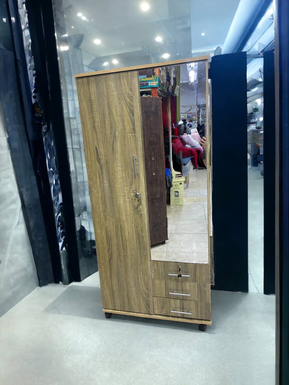 دولاب 2 درفه بالمرايا